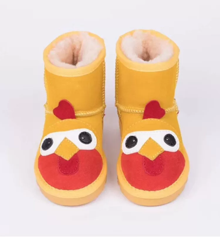 [Спеццена Австралия Woolly Kids детские ватные сапоги для хлопчика/дівчинка утепленные натуральная шерсть]