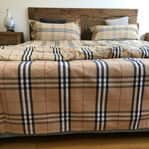 Great Sister Liu Home pure cotton Old coarse cloth Four pieces of warp and weft All cotton encrypted thickened combed cotton New cotton fabric thick solid