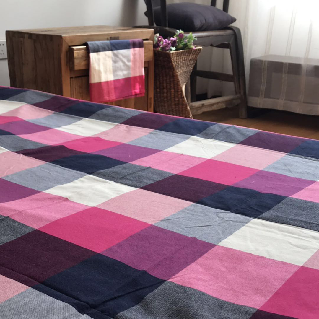 (Liu eldest sister's home) mall specializes in 21 percenti-pure cotton 200 * 230 old coarse cloth three sets