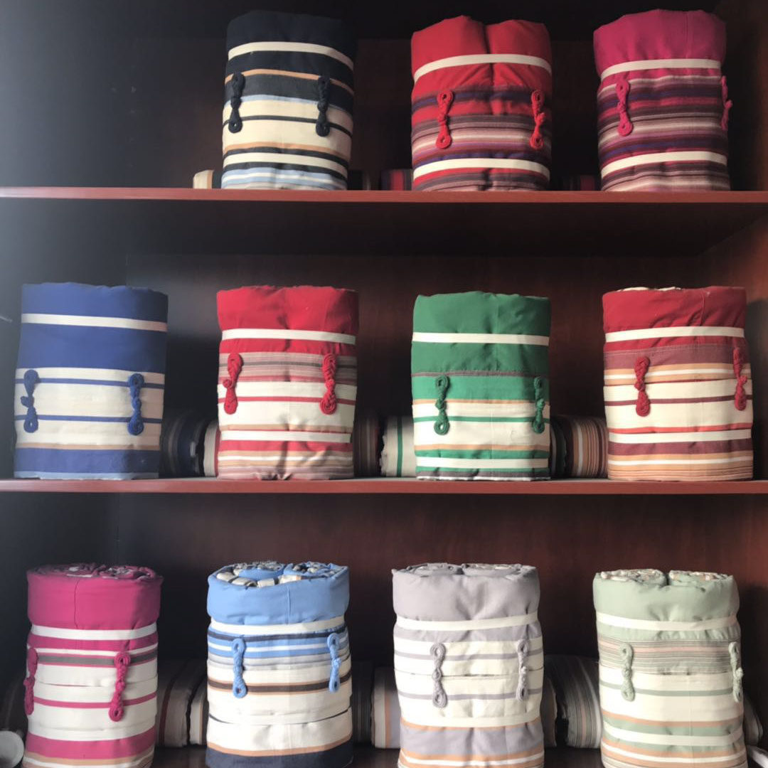 Sister Liu's house picks up the missing pipa buckle four-piece set, 100% cotton in warp and weft, come in seconds