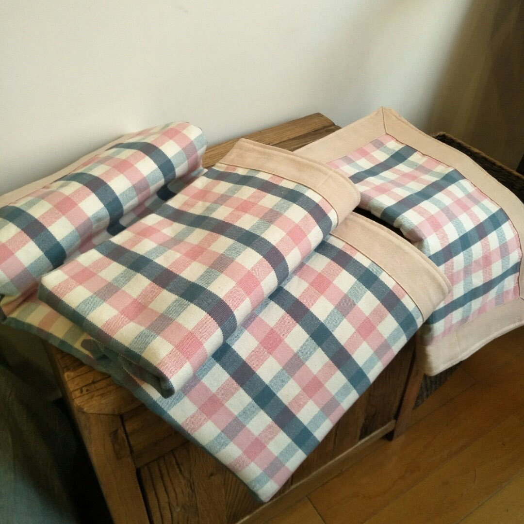 Like his feeling the new old coarse cloth cool mat Three sets of kit Fat Retail