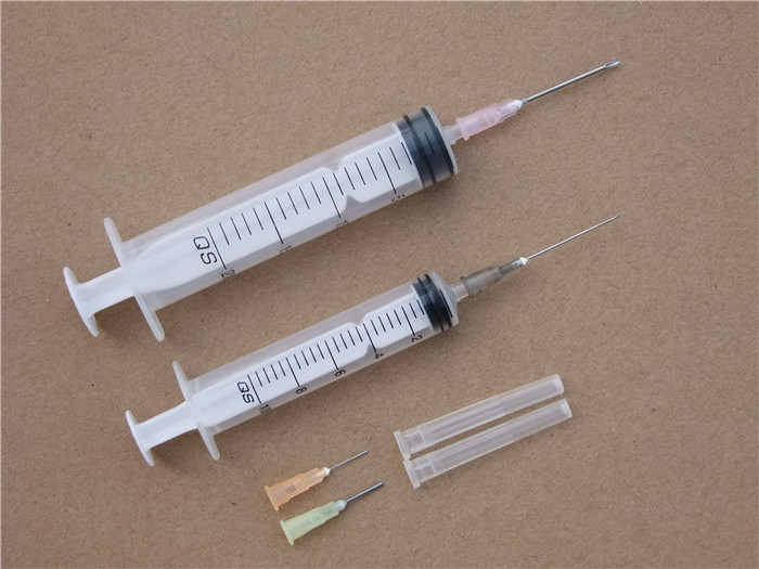 带针塑胶针筒 注墨器 抽液器抽样器小工具注射器模型制作尚尚模型