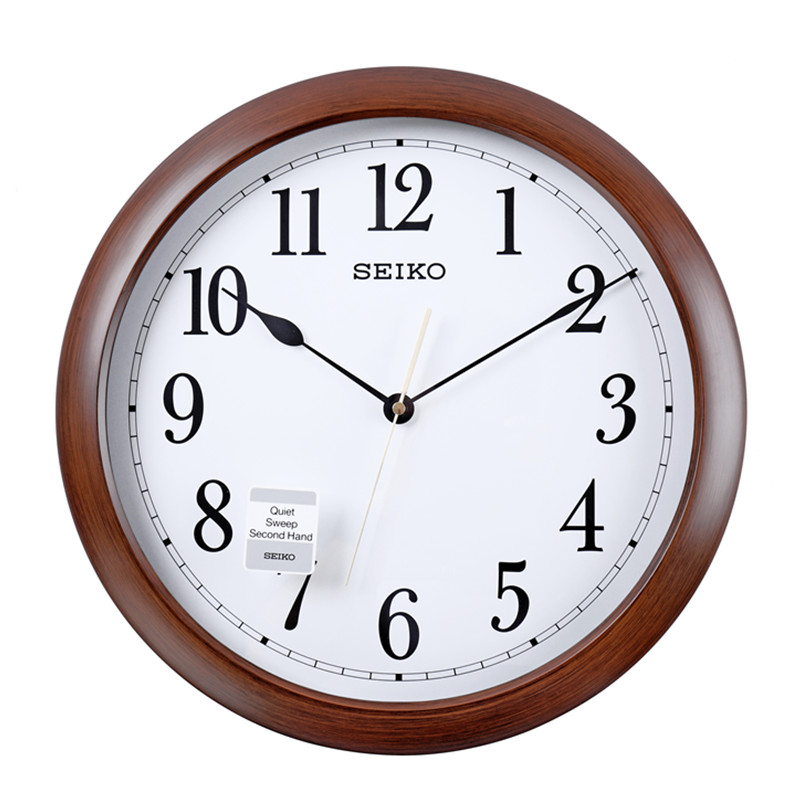 SEIKO Japan Seiko silent movement 16 inch luminous household round wall