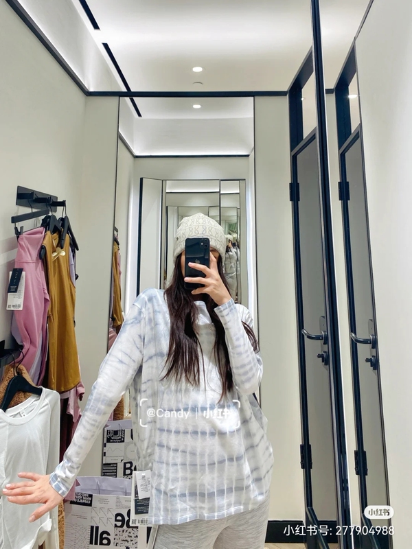 Ready Stock Back in Action Long Sleeve Casual Yoga Sports Long-Sleeved Top