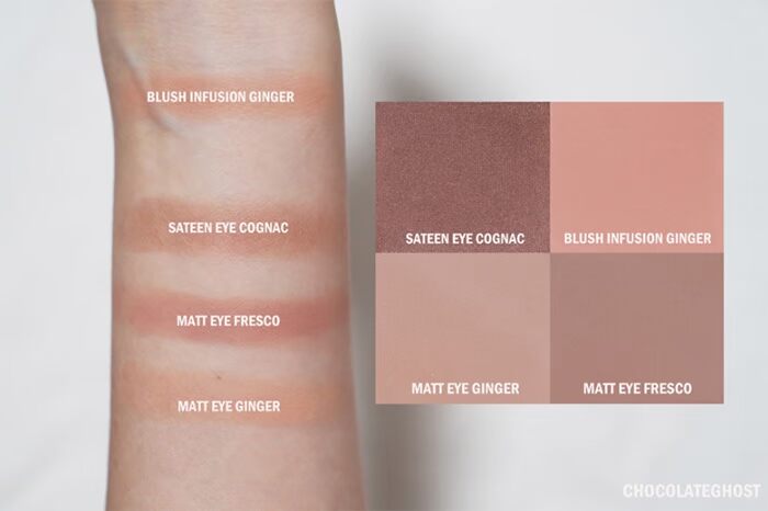 Phấn mắt LAURA MERCIER / Lola Monochrom Phấn mắt nâu # FRgill / Ginger - Bóng mắt bảng mắt huda beauty