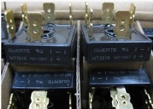 Gold foot MT3516 MT3616 35A 1600V three-phase rectifier bridge five feet brand new original
