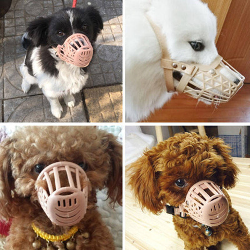Dog mouth cover anti-bite called mask dog cover Mouth cover Dog mouth cover Large canine teddy puppy anti-mess with pet supplies