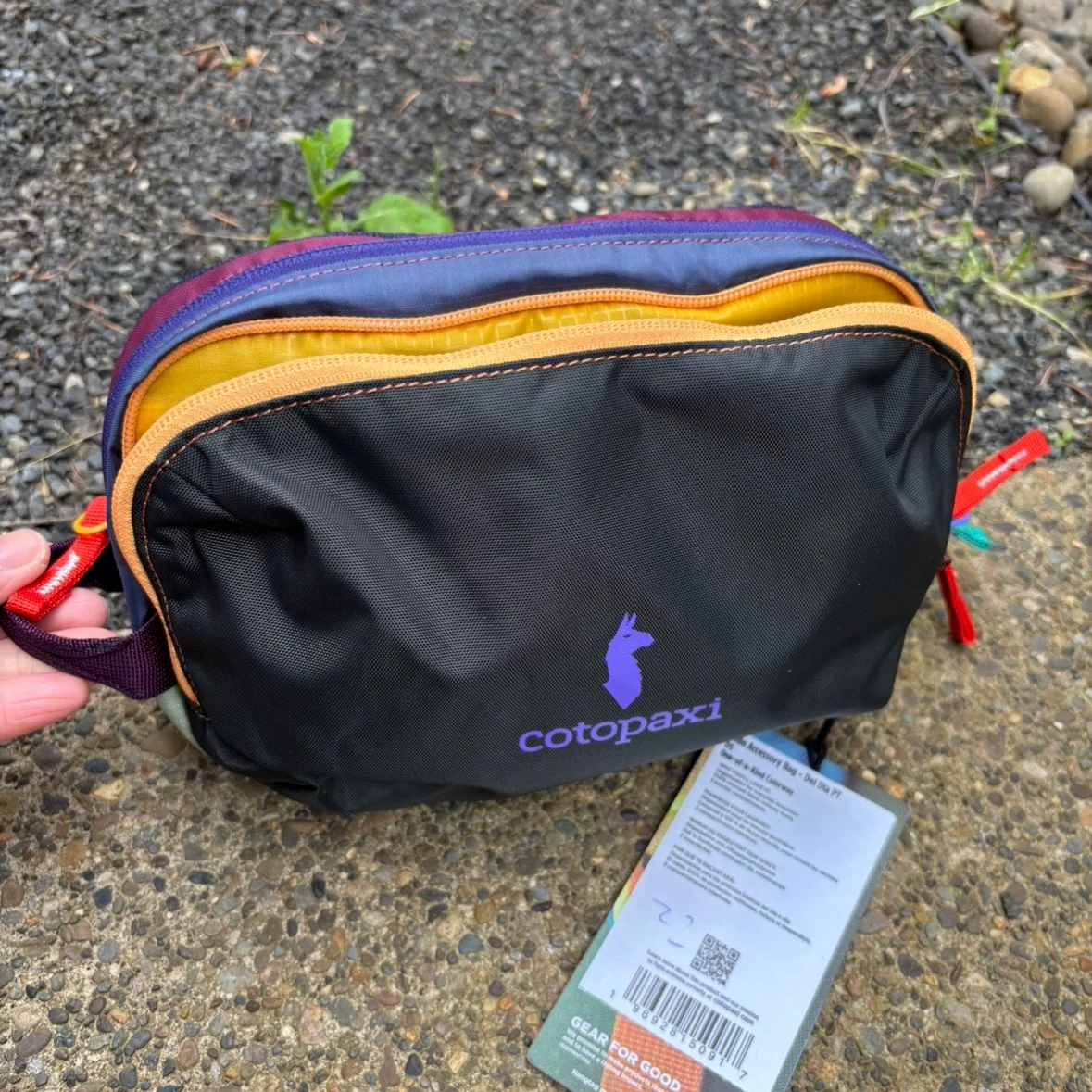 [直邮/国现 Cotopaxi羊驼包 Nido Accessory Bag 三层拉链洗漱包]