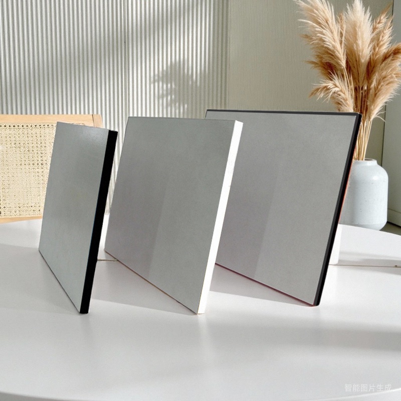 Lamina Crystal Table Photo Frame Semi-Finished Product DIY Production Frameless Wooden Board Painting Wall Hanging