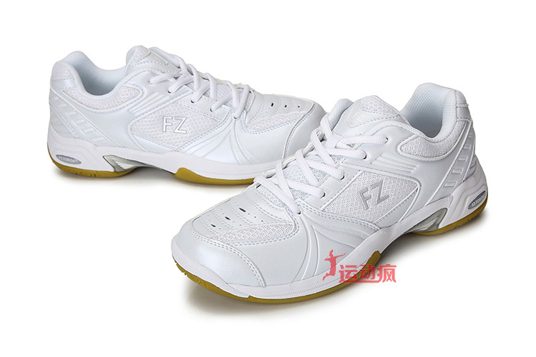 New Đan Mạch FZ FORZA cầu lông giày nam giới và phụ nữ bóng chuyền giày bóng bàn giày nhỏ màu trắng siêu nhẹ chịu mài mòn chống trượt giày thể thao nữ 2020