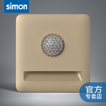 Simon switch socket i6 series foot lamp LED corner lamp corridor corridor human body induction night light