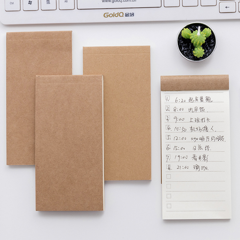 TODO Plan Notepad Korea Creative Stationery Ripping Practical Convenience Stickler Paper Portable Notes Little Benson