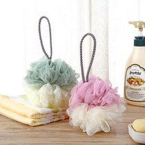 Large Number Double Parquet Color Bath Bath Flower Rubbing Back Bath ball shower Ball for male and female bath towels Foam Rubbing bath Ball