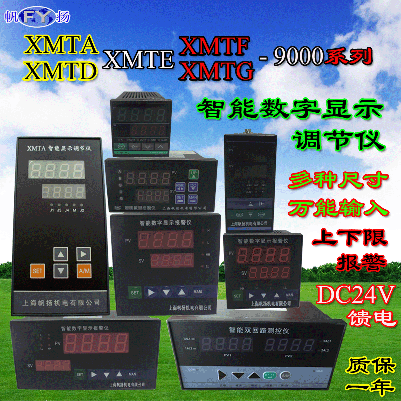 XMTA-9000 Intelligent Digital Display Meter Regulator XMTF XMTD XMTE XMTG