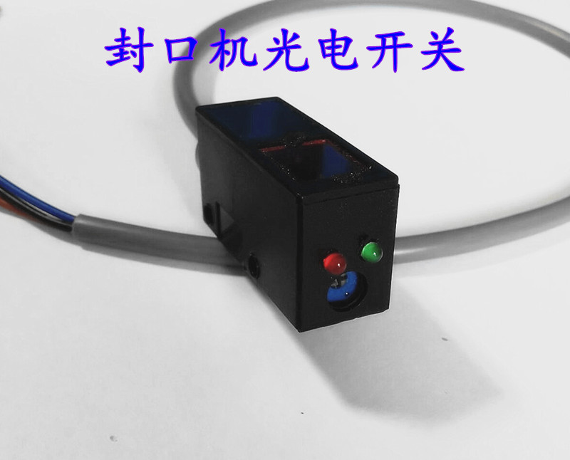 810 980 1000 Continuous ink wheel Ink production date coding sealing machine Photoelectric switch sensor head