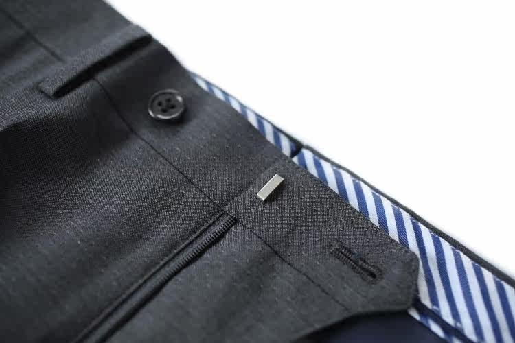 Pantalon droit pour jeunesse en laine - Ref 1467499 Image 31