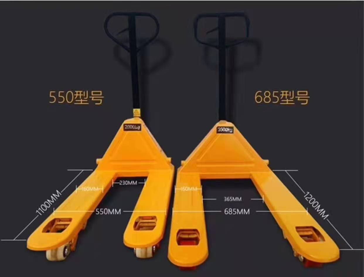 Handling trolley, trolley, ground ox, manual hydraulic vehicle, ground ox trolley, 2 tons, 3 tons, hydraulic trailer