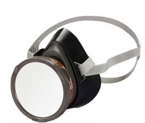 3M 350P Respiratory Protection Suit Half Mask 10 Sets Box Including 3001 Filter Box Dustproof and Antivirus Four-piece Set