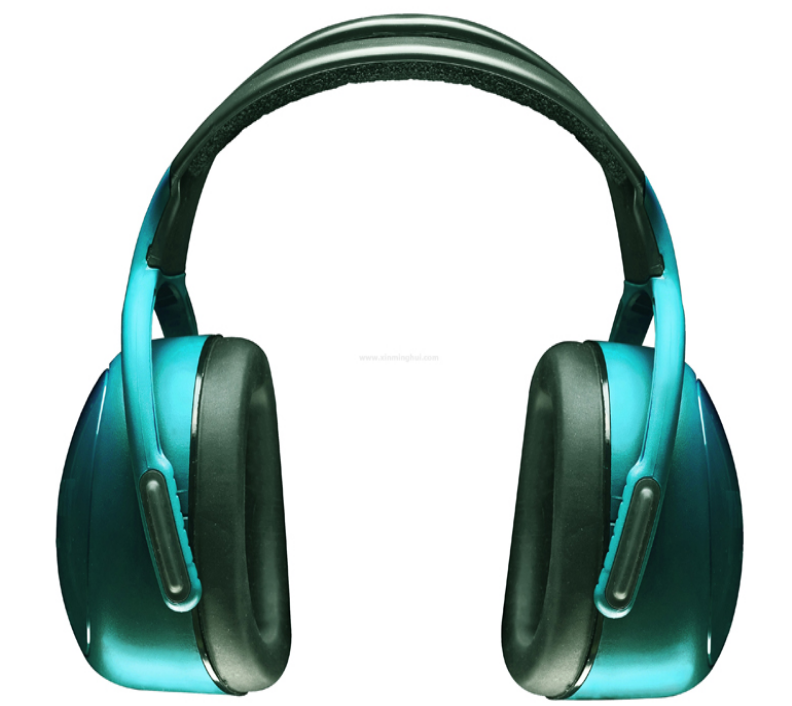 MSA Maythian 10087400 Left Right Series High Attenuation Blue Headwear Type Noise Protection Ear Shield