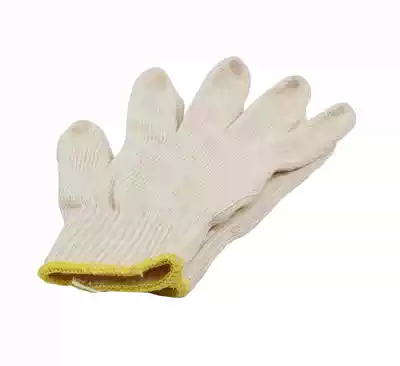 SAFEMAN Junyu 71005c (white rabbit cotton yarn gloves 500g) high quality pure cotton thread universal gloves