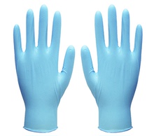 Ascend DS2005 nitrile gloves (thick and durable) blue protective gloves