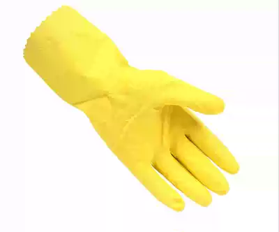 Ansell Ansell 3761-S natural rubber gloves Cotton flocking lining complies with standard EN374