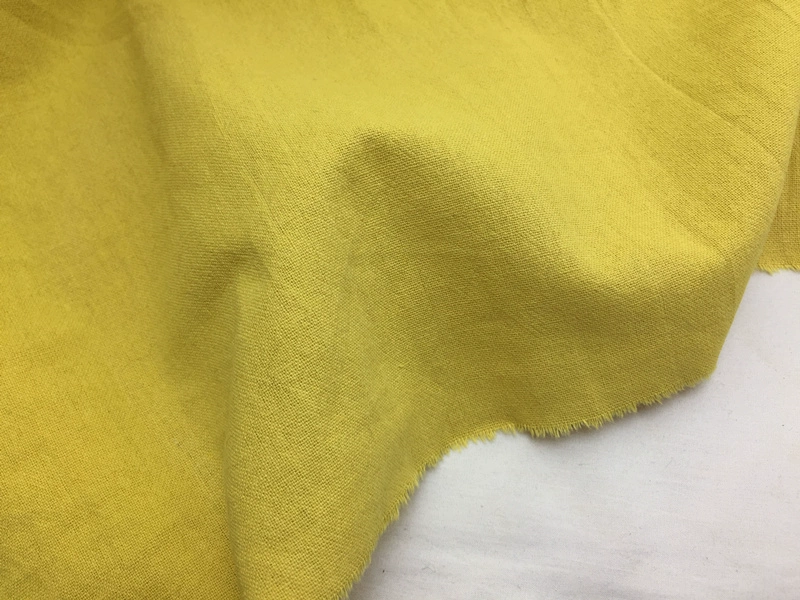 Chất liệu vải cotton nhiều màu giặt mùa thu và mùa đông rắn màu vải lanh nhăn quần áo vải dày 10 mét - Vải vải tự làm