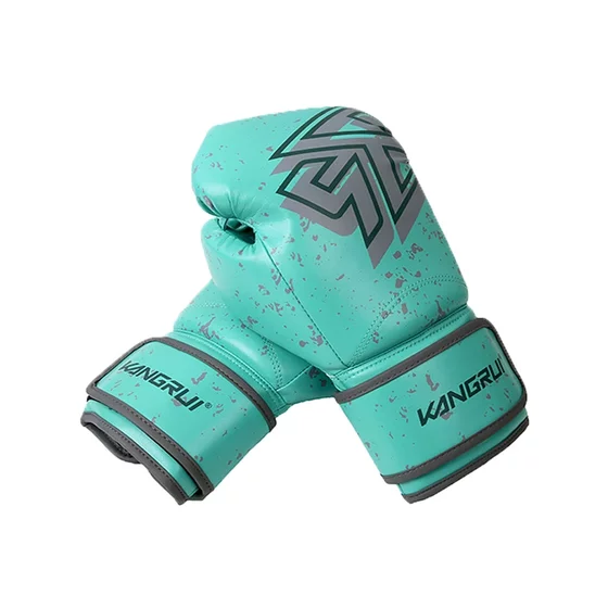 Kangrui Boxing Gloves Microfiber Leather Youth Competition Adult Fighting Punching Bag Mma Sanda Gloves