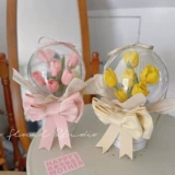 Портативная подарочная коробка на день матери с бантиком