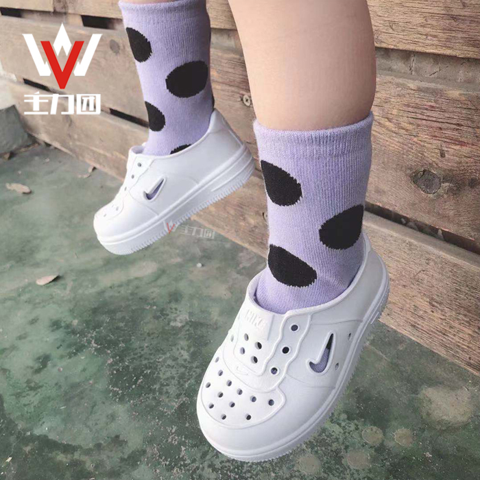 Nike Af1 Air Force One Kids' Clogs Beach Sandals Aq2442-100-600 At5243-100
