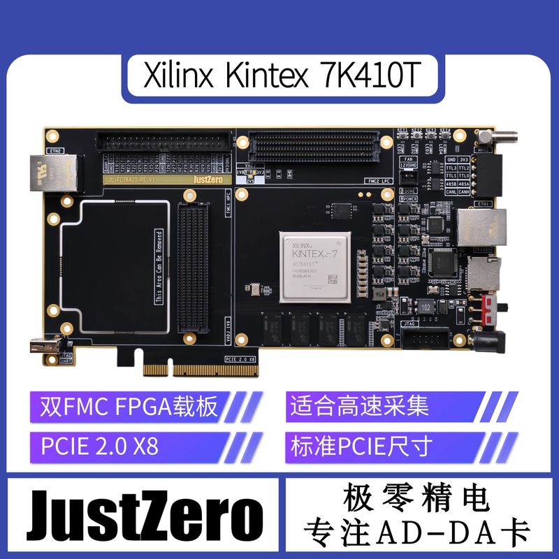 Extremely Low-Power Fpga Development Board, Xilinx, Kintex7, 7K410T, 7K325T, K7, Fmc, Pcie
