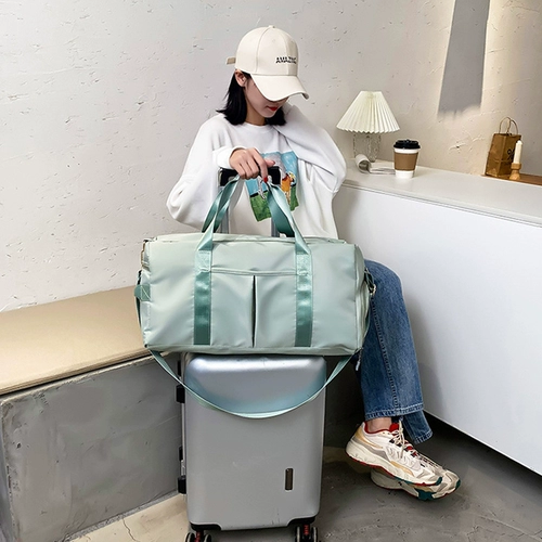 Вместительная и большая спортивная сумка, портативная сумка для путешествий с разделителями для тренировок для путешествий, популярно в интернете, делается под заказ