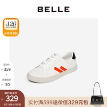  BELLE BELLE YOYO shoes autumn shopping mall with the same plate shoes sports and leisure white shoes 3ZR20CM0