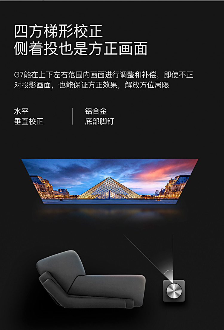 Máy chiếu Nut g7 nhà nhỏ cầm tay truy cập điện thoại một máy đúc tường cầm tay không dây HD 1080P - Máy chiếu giá máy chiếu epson