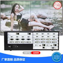 HD HDMI digital hybrid seamless splicing 4K network matrix decoding host 4 in 8 out multi-screen processor