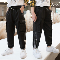 Boys overalls pants casual pants spring and autumn 2021 new boys