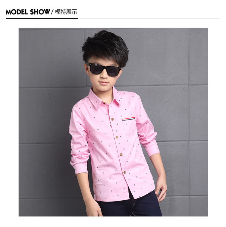 Chemise garcon à manche longue - Ref 2073276 Image 28