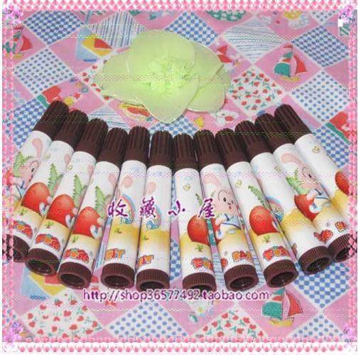 Watercolor Pen Monochrome Single Supplement Color Self Selection Bulk Color Red black Coffee Color Coarse Head Bulk Pen only