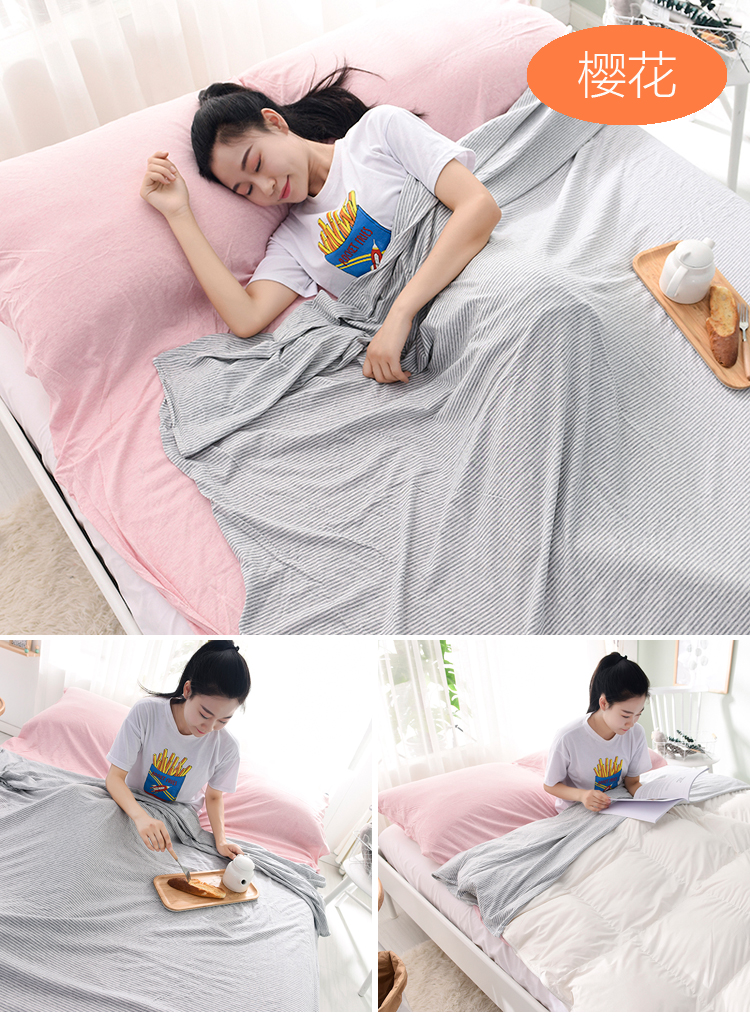 Scorpio cotton khách sạn trên bẩn túi ngủ cotton dành cho người lớn sức khỏe trong nhà du lịch khăn trải giường quilt cover xách tay duy nhất đôi