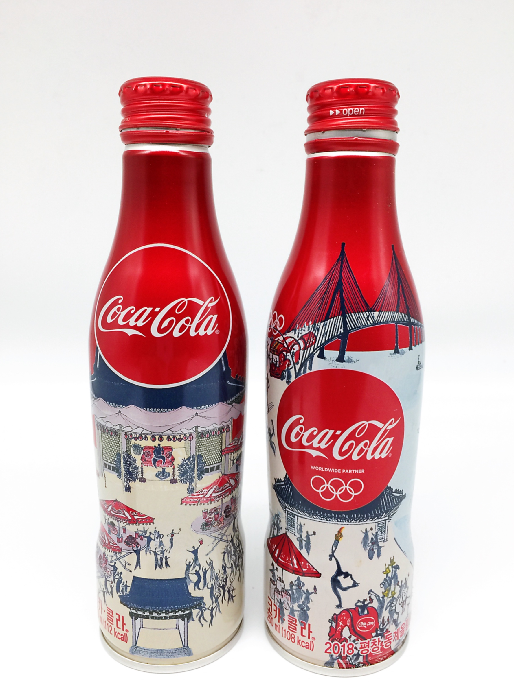 Korean cola aluminum bottle combination