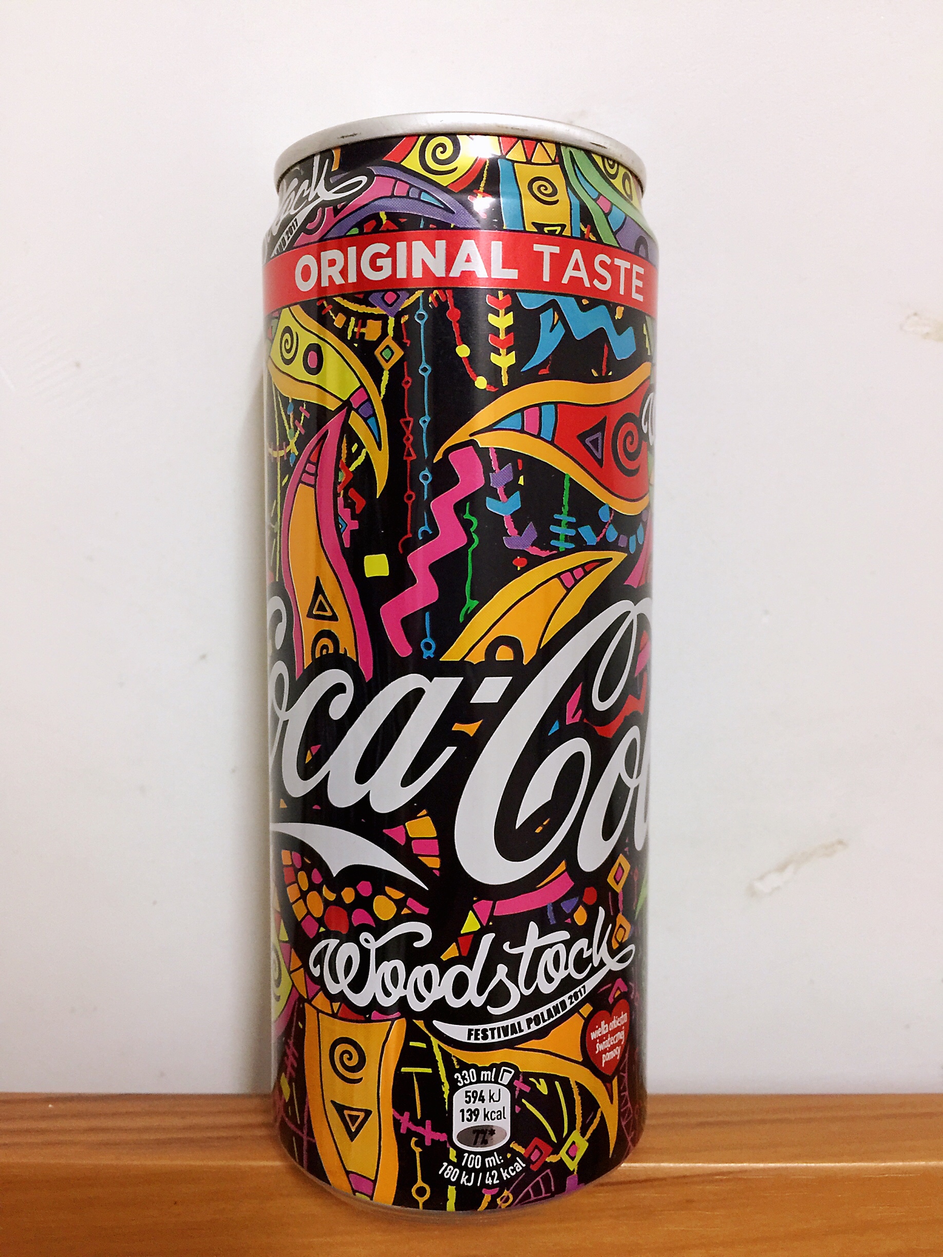 Coca-Cola Polish Music Festival cans