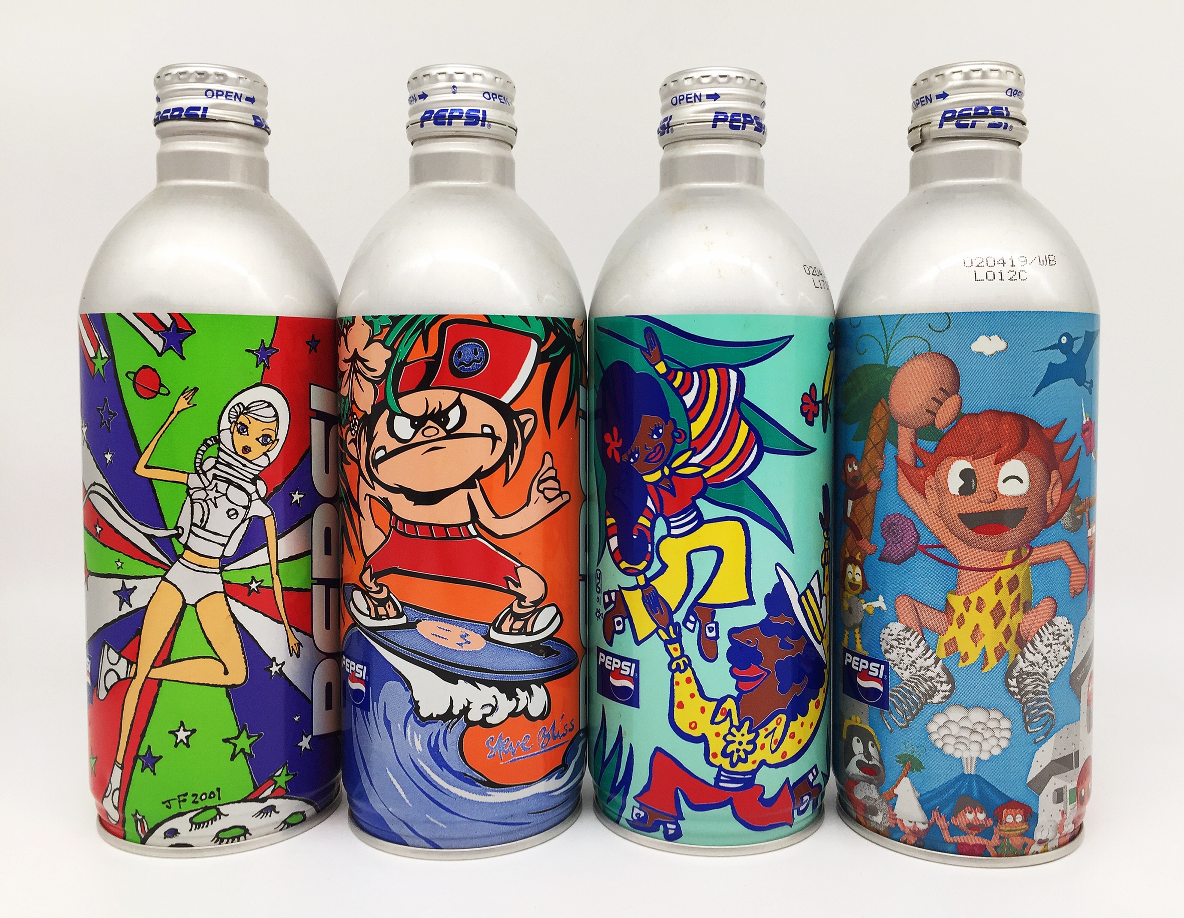 The Japanese Cartoon Aluminum Bottle Collection in Japan