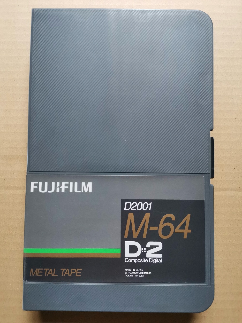 D-2 METAL TAPE D2001 FUJIFILM M-64 Metal digital line goods video camera