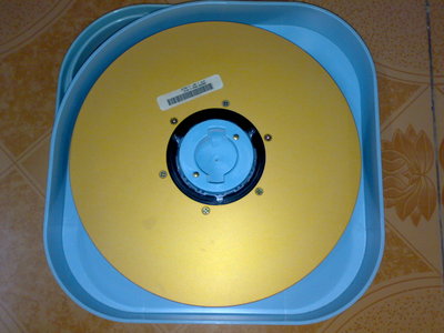 Import 10 inch opening with 3M ancient bronze color opening with aluminum disc recording disc metal empty disc