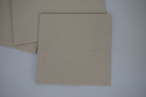 High-grade jewelry box special mat square jewelry mat beige linen jewelry mat