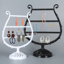 Qin type jewelry rack creative wine glass necklace jewelry display rack ear ring frame earring bracelet storage box head rope hanger