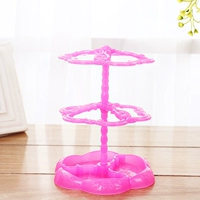 Розовый 1#вращающаяся ювелирная стойка