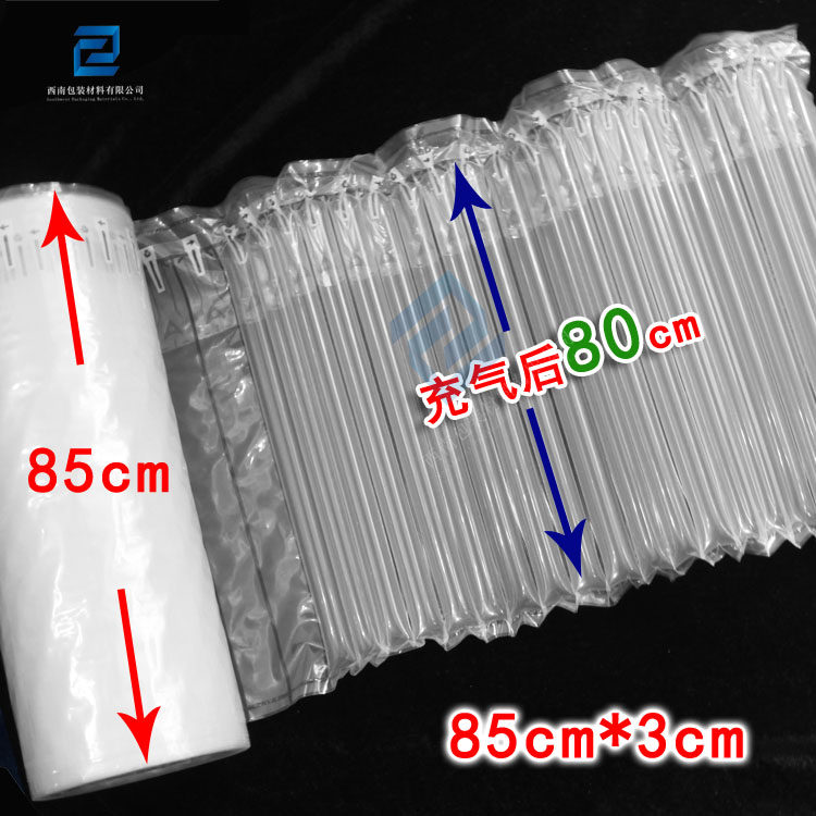 85CM Gas Column Coil Spacer Buffer Protection Bubble Film Inflatable Packaging Shockproof Express Bag Thickened popularity