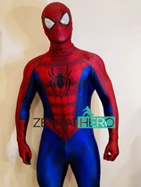 Red and Blue Spider-Man Classic Color Cosplay Tights 52 League of Legends Customized