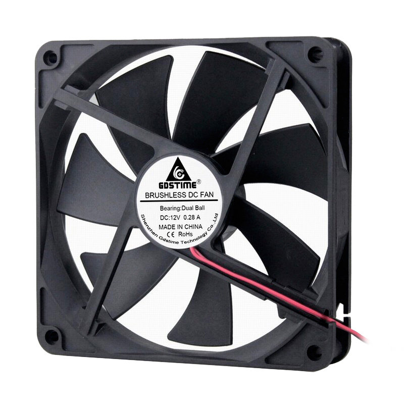 Time Tai brand new DC12v 14CM 140MM 140MM 14025 Double ball bearing durable host shell Cooling fan